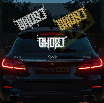 Стикер за автомобил - "GHOST"