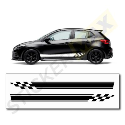 Спортни странични ленти за автомобил! 🏁