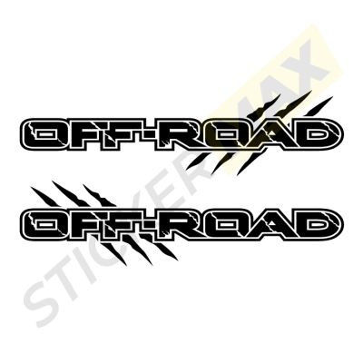 Off-Road стикери за автомобил - придайте агресивен вид!