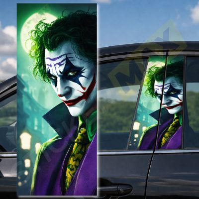 🤡 Жокер Стикер за Колонки - преобрази колата си!