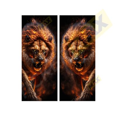 Лепенки за колонки - "Огнен Лъв"!🔥🦁