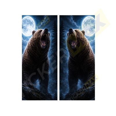 Лепенки за Автомобил - Ревяща Мечка 🐻!