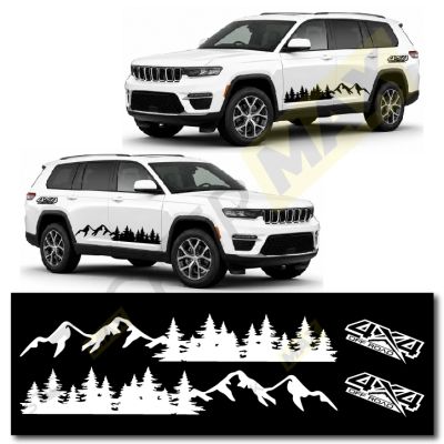 **4х4 Офроуд Стикери "Планини и Гора" за Джип SUV**